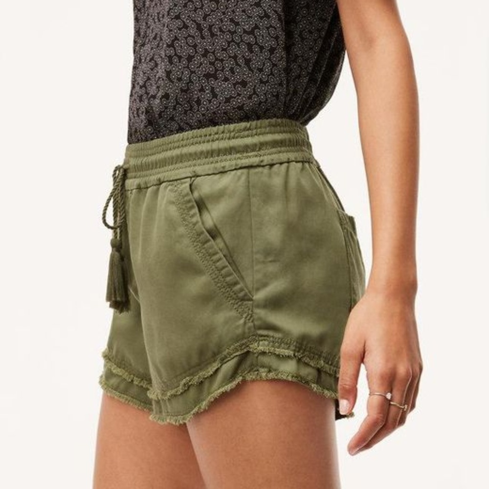 Loft Olive Shorts